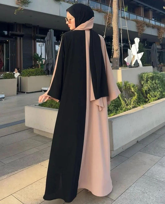 Unique Elegance Abaya With Stoller by wearkurtis.