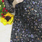 Amaryllis Floral Dress Unique design by wearkurtis.